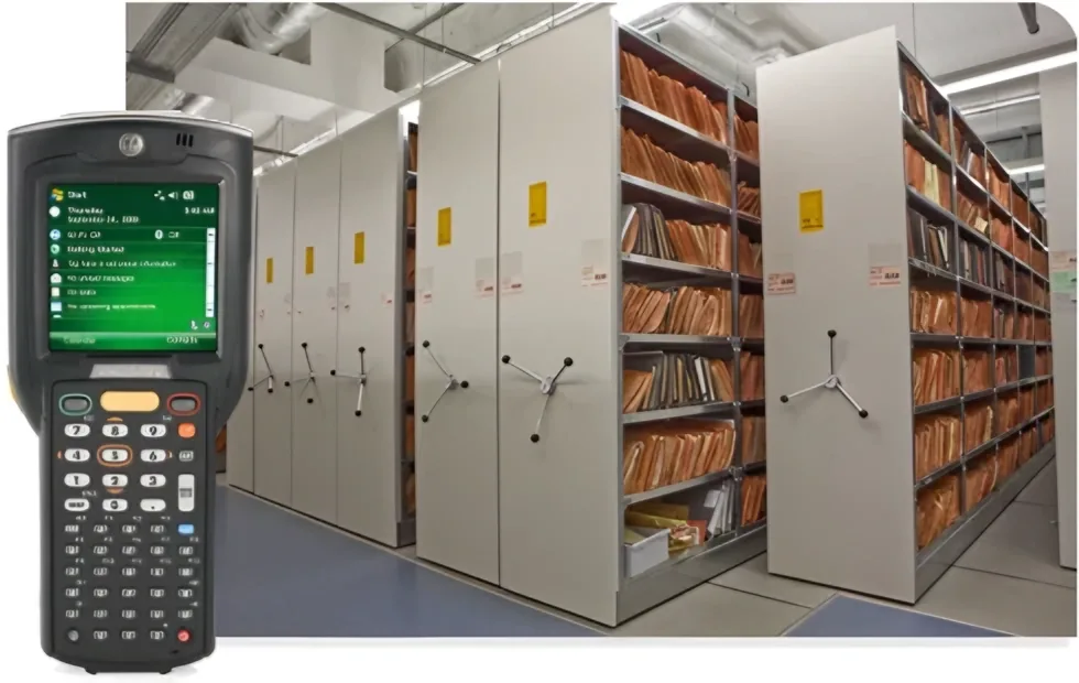 Bildschirmansicht Archivverwaltung