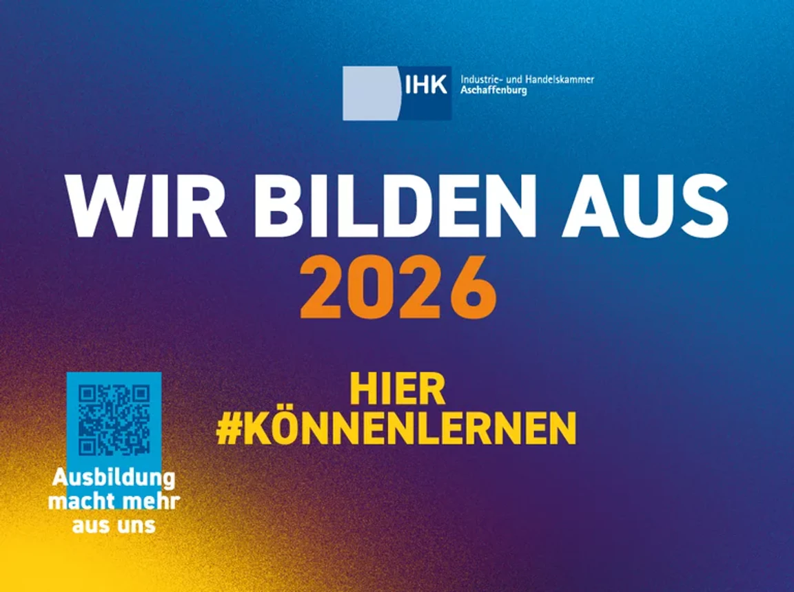 IHK Aschaffenburg: Wir bilden aus 2026